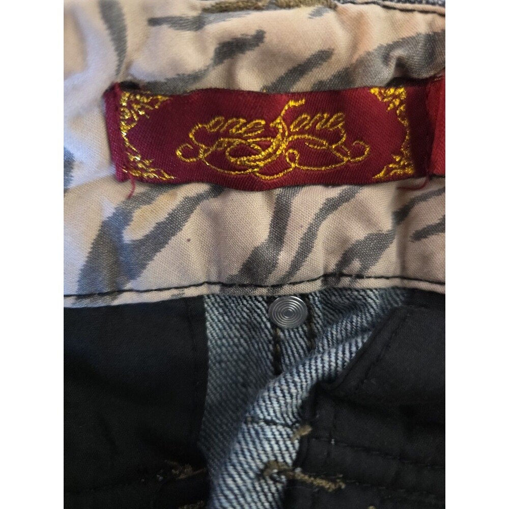 one 5 one shorts Jeans Size 6 Women's Cuffed - Picture 4 of 4